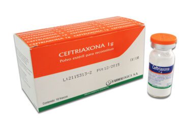 CEFTRIAXONA 1 GR 10 AMPOLLA RC