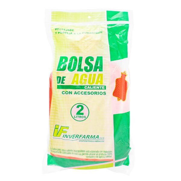BOLSA AGUA CALIENTE 2LITRO C/ACCES INV.
