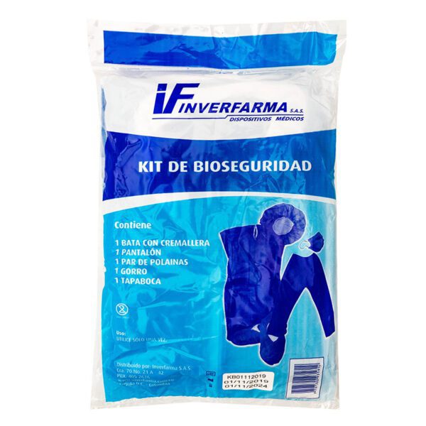 KIT BIOSEGURIDAD - 5 PIEZA INVERFARMA