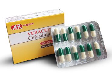 VERACEF 500 MG 24 CAPSULAS(3%+)