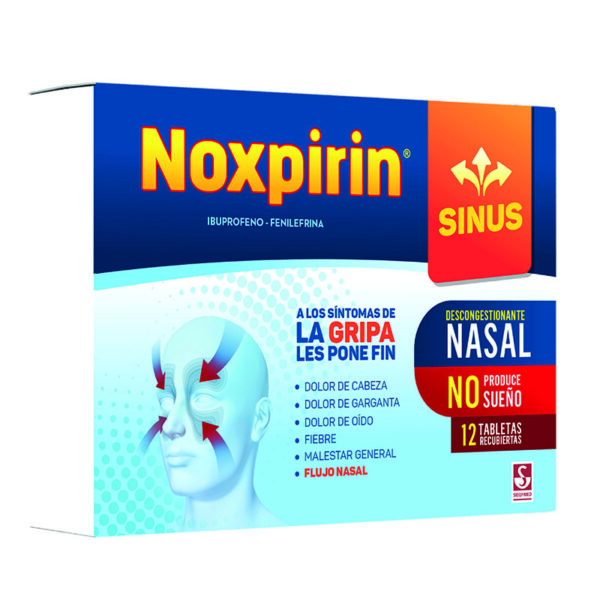 NOXPIRIN SINUS 12 TBS