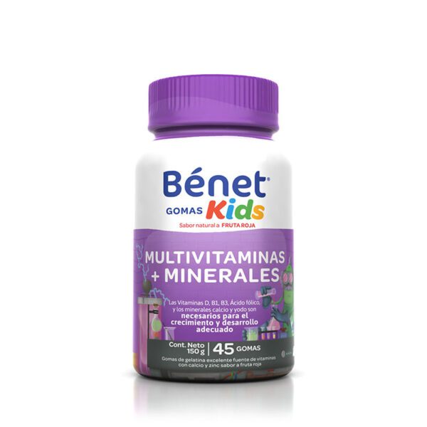 GOMAS KIDS BENET MULTIVIT Y MIN 45 UND