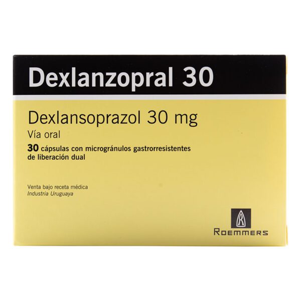 DEXLANZOPRAL 30 MG 30 CAPSULAS(3%+)(PAE)