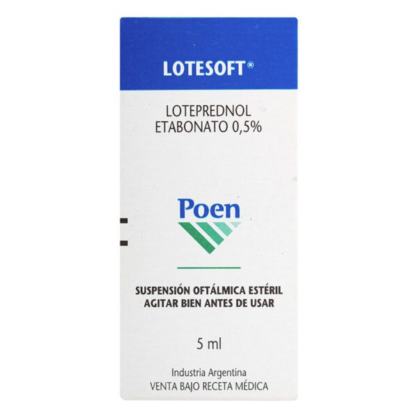 LOTESOFT 0.5% GOTAS 5 ML(3%+)