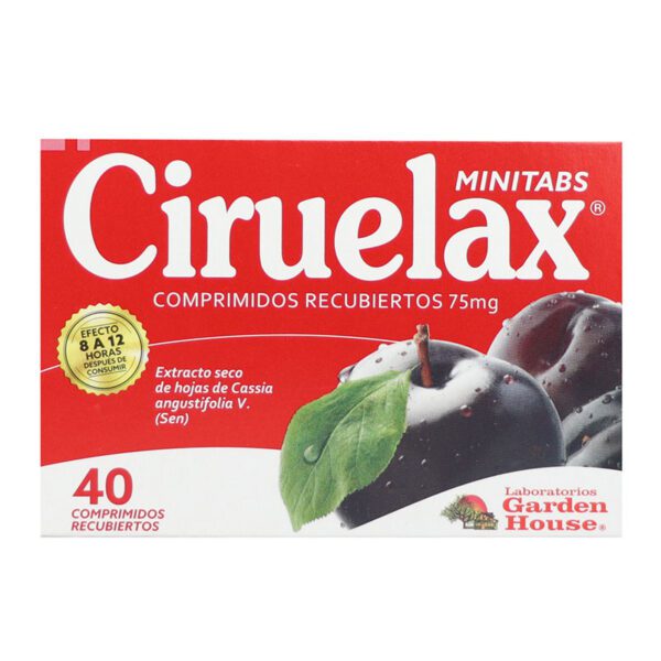 CIRUELAX MINITABS 40 COMPRIMIDOS