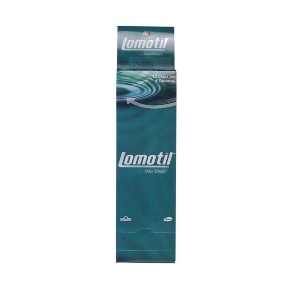LOMOTIL 2.5 MG 12 CAJAS X 4 TABLETAS