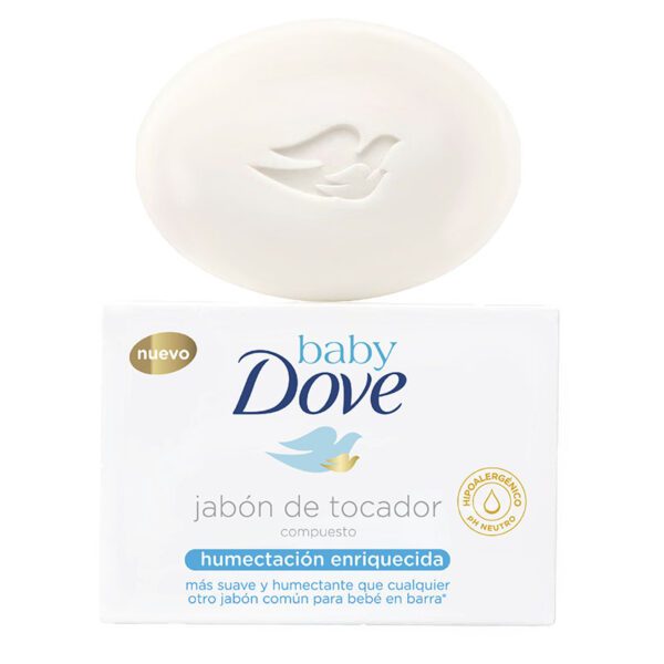 3 JABONES DOVE BABY HUMECTACI.ENRI.75 GR