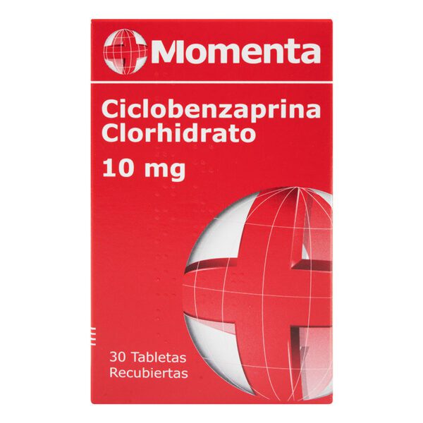 CICLOBENZAPRINA 10 MG. 30 TBS MOMENTA
