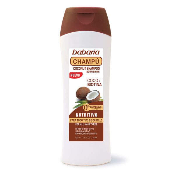 CHA.BABARIA COCO Y BIOTINA 400 ML