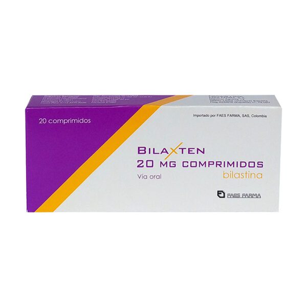 BILAXTEN 20 MG 20 COMP.(P)18004(A)(PAE)