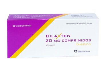 BILAXTEN 20 MG 30 COMP(P)26676(3%+)(PAE)