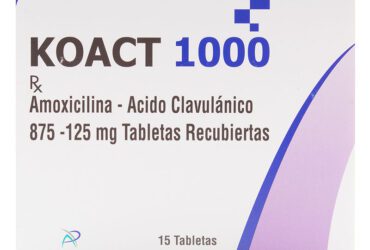 KOACT 1000 MG 15 TABLETAS(3%+)(PAE)